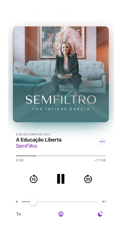 Podcast SemFiltro Tatiane Garcia Coach<br />
